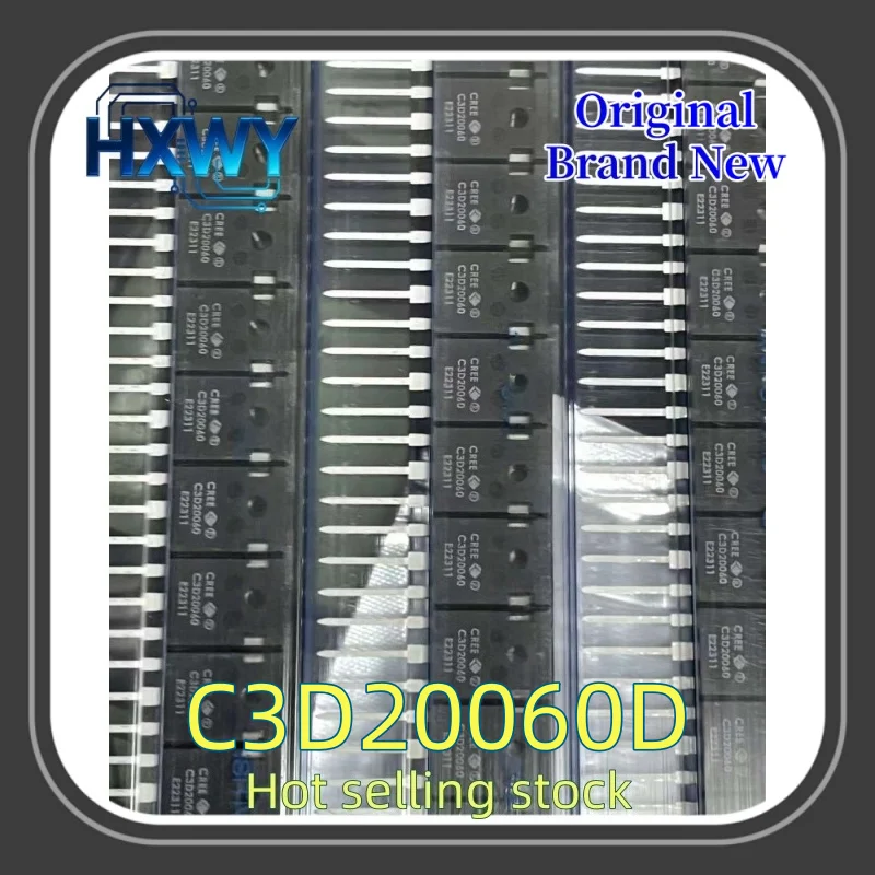 (2/5 pieces) C3D20060D C3D20060 TO-220 Silicon Carbide Diode New Electronic Parts Fast Delivery High Quality In Stock