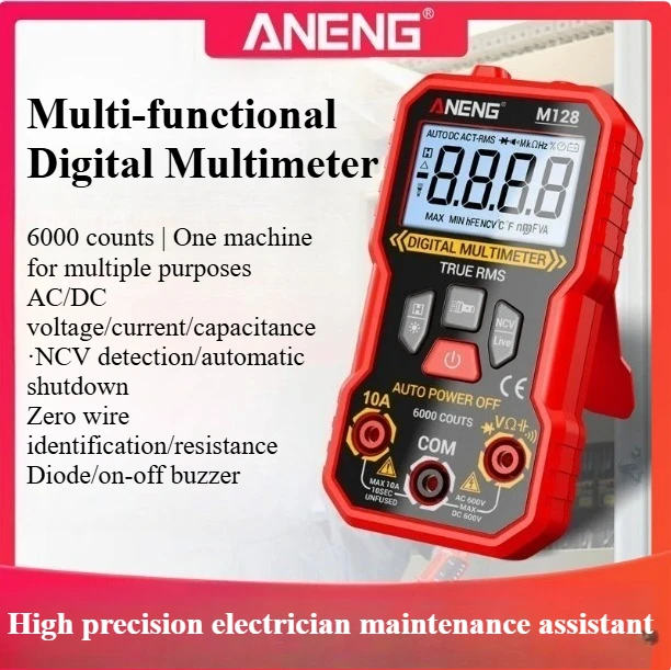 multimetro-digital-automatico-aneng-6000-contagens-600v-ac-tensao-corrente-ncv-resistencia-com-suporte-traseiro-e-ferramentas
