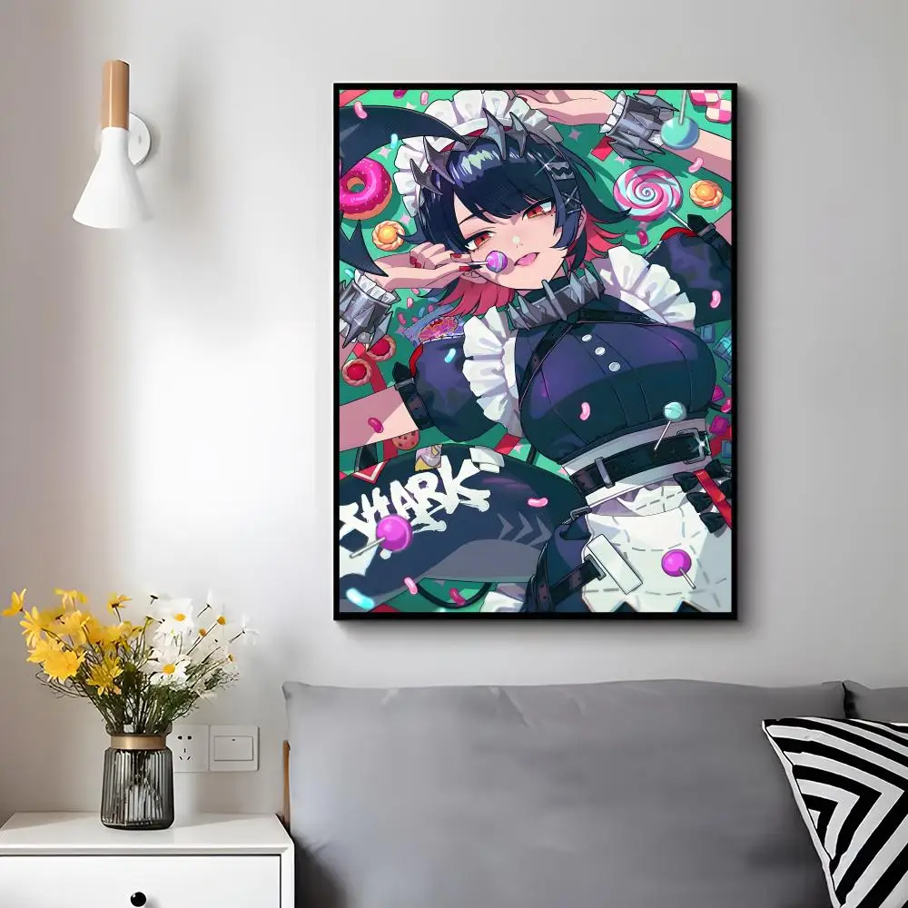 game character Zenless Zone Zero Ellen Joe Poster Modern Luxury Wall Poster Home Decor Space Enhancer