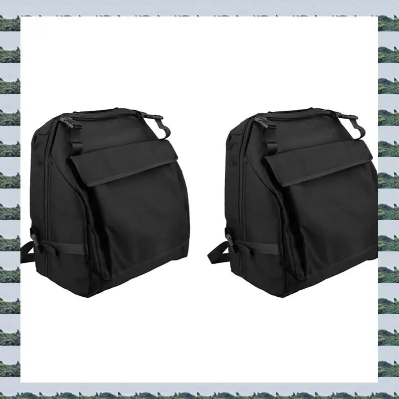 

ABQR 2X черный чехол-аккордеон из ткани Оксфорд, сумка для хранения 48 басовых аккордеона