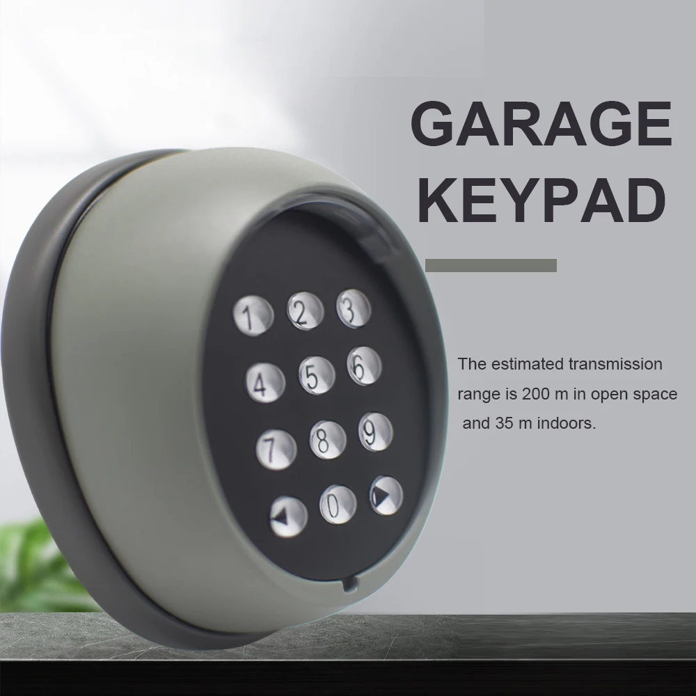 433.92MHz Access Control password Multi Function 433 transmitter receiver Wireless Keypad garage gate door opener