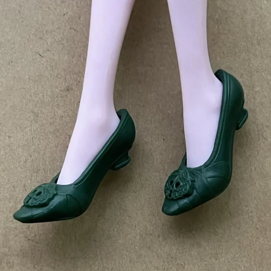 1/6 Monster-Puppen-Schuhe, Stiefel, Sandalen, DIY-Anziehzubehör, einzigartige Persönlichkeitsspielzeugteile für weibliche Puppen, Dekorationen – Detail 2