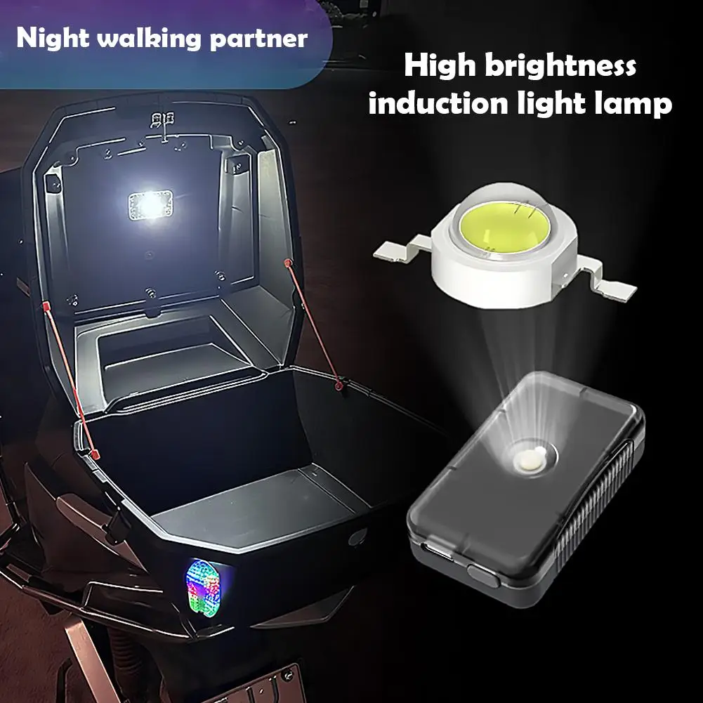 Auto-Sensing Motion Sensor LED Tailgate Light Type-c Rechargeable High Brightness Interior Lamp for Car, Truck, Camping