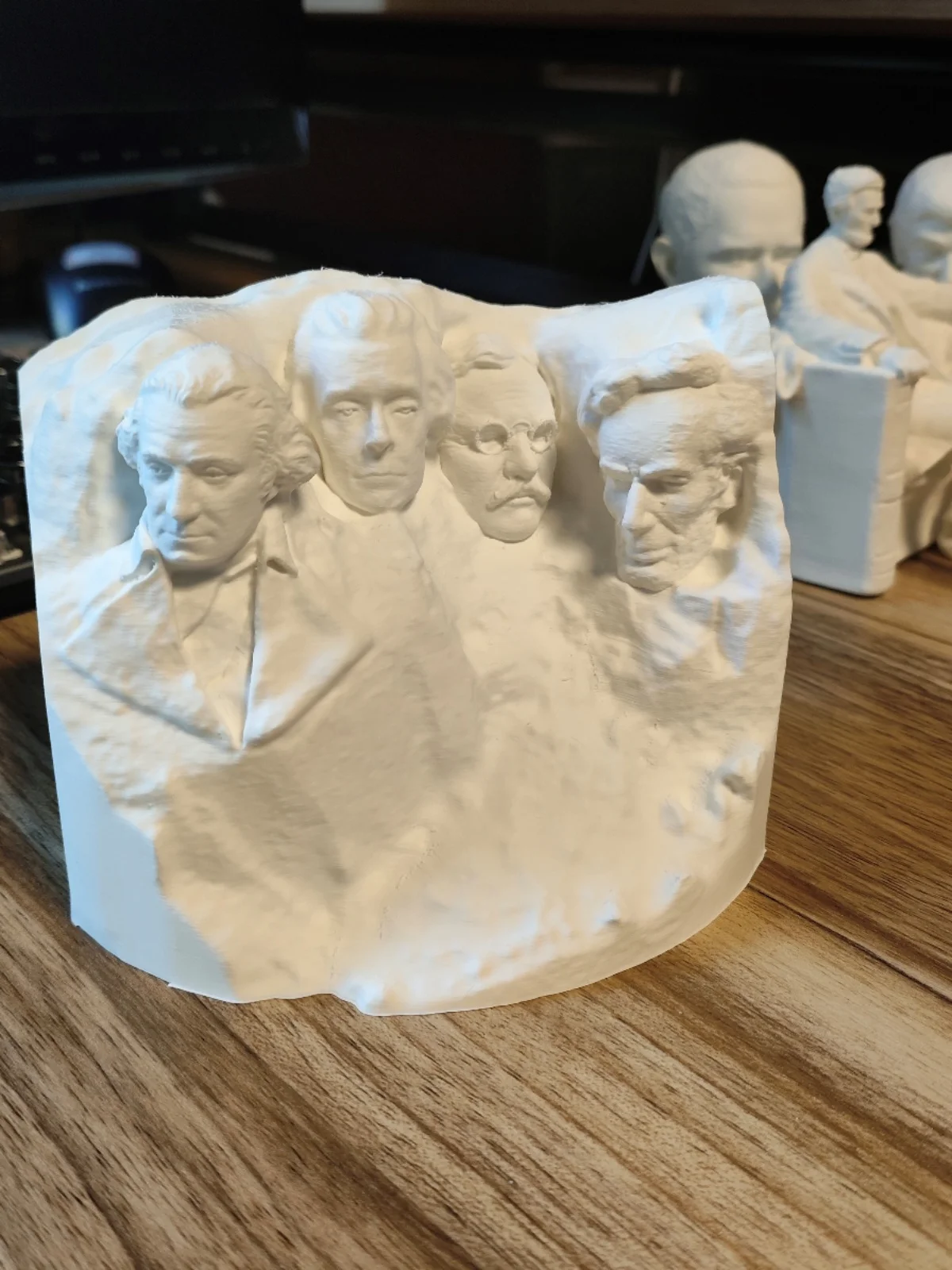 

The Statue of the President of the United States, Washington Lincoln, Jefferson, Roosevelt Ornament, Rushmore Crafts, Great Man
