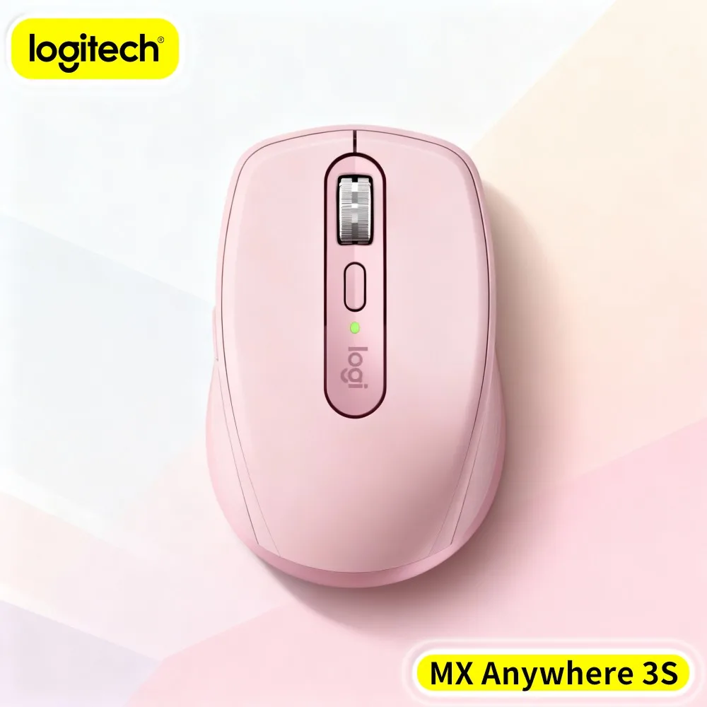 Travel MX Anywhere 3S - 8K DPI, Hyper-Scroll, Multi-OS Support, USB-C Quick Charge For Cross-City Business Trip