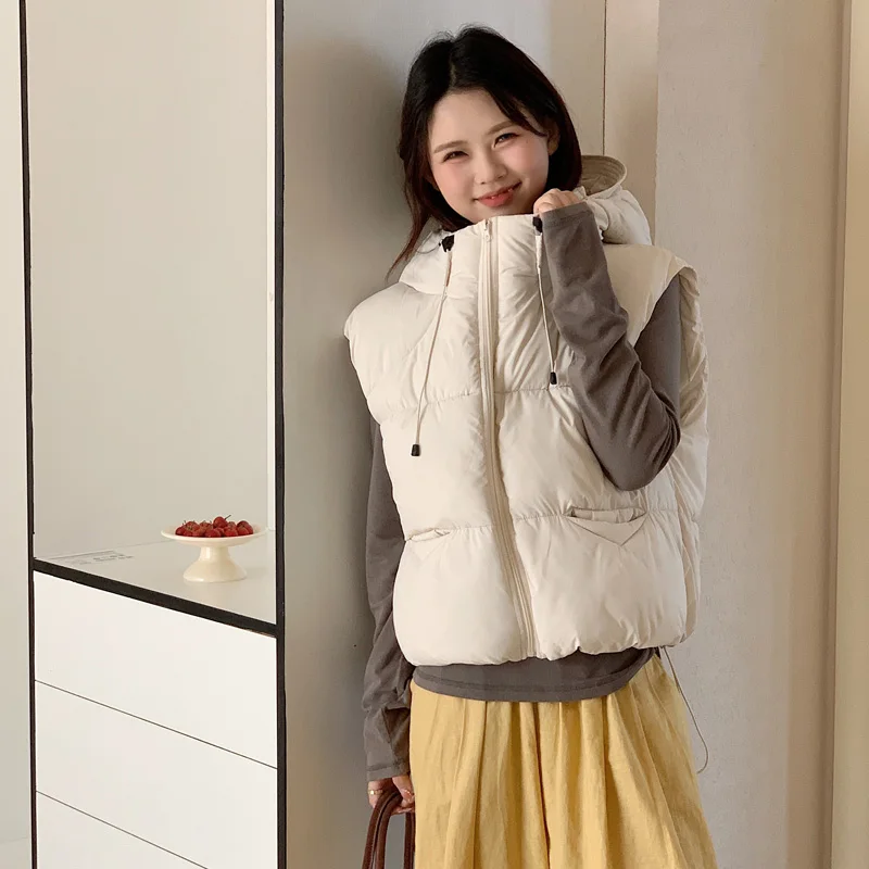 

Parka Corta De Mujer Womens Faux Fur Lined Hood Thermal Insulation Durable Shell Water-Repellent Finish Casual Everyday Winter