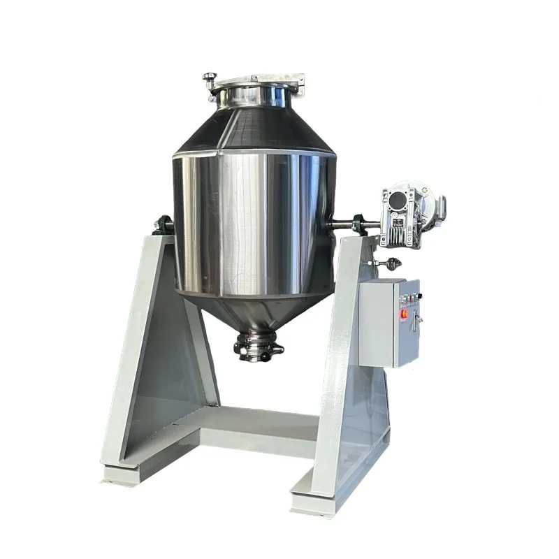 

Stainless steel double cone mixer solid medicinal material powder chemical raw materials