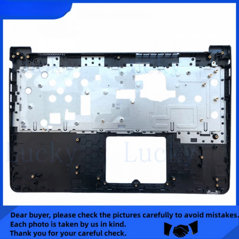 Para Dell Inspiron 15 5547 5548 5545 Tampa do Palmrest / Tampa Inferior Prateada