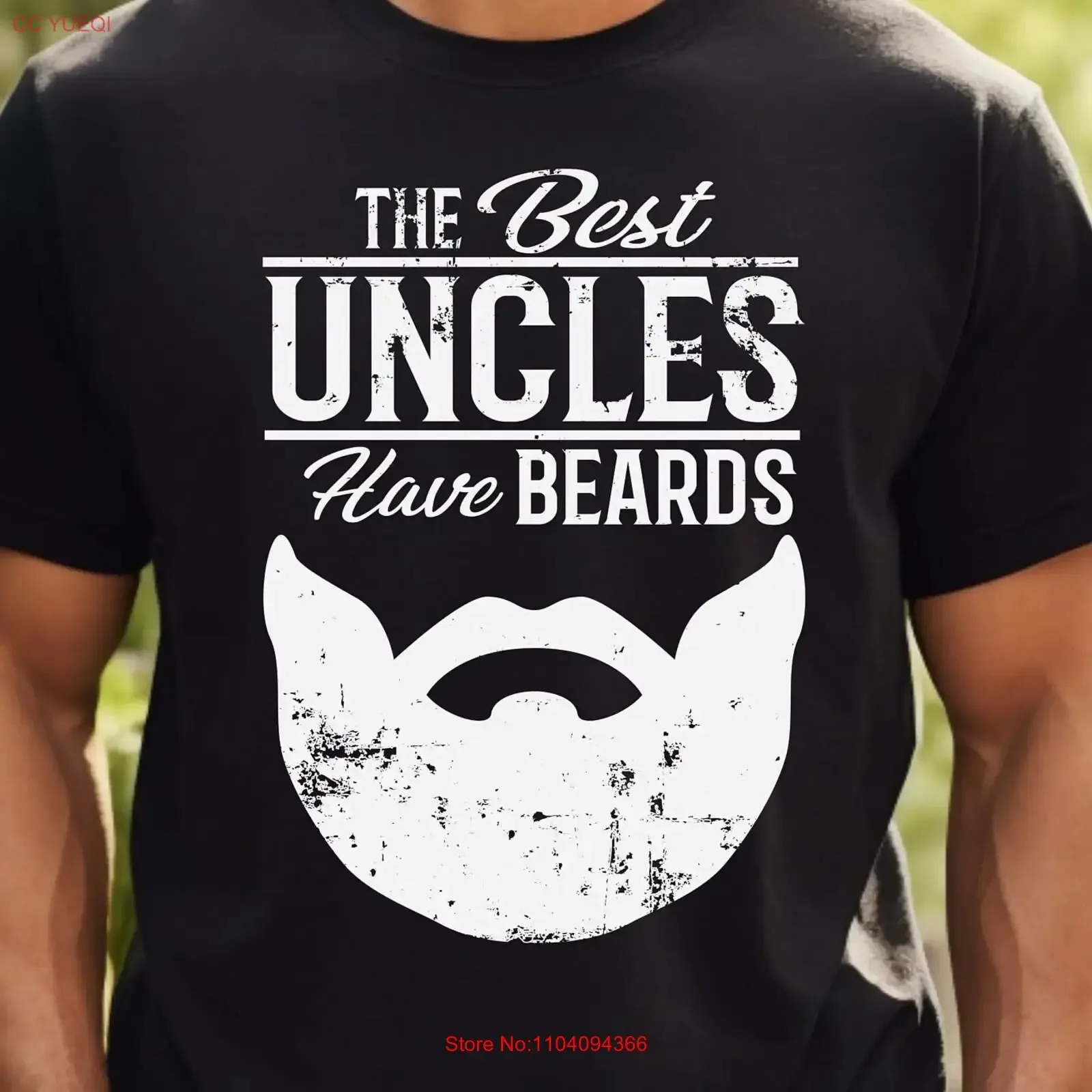

Футболка The Best Uncles Have Beards Funny Uncle Facial Hair For Ever Bearded, винтажная стираная уличная одежда, мягкая дизайнерская одежда