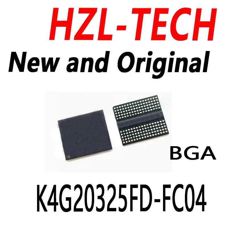 4PCS    test very good product  K4G20325FD FC04 BGA K4G20325FD-FC04