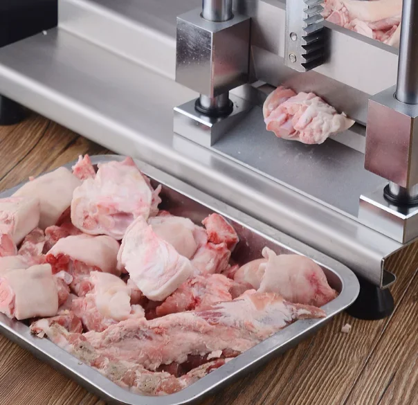Manual Bone Cutter, Commercial Pig Leg Slicer