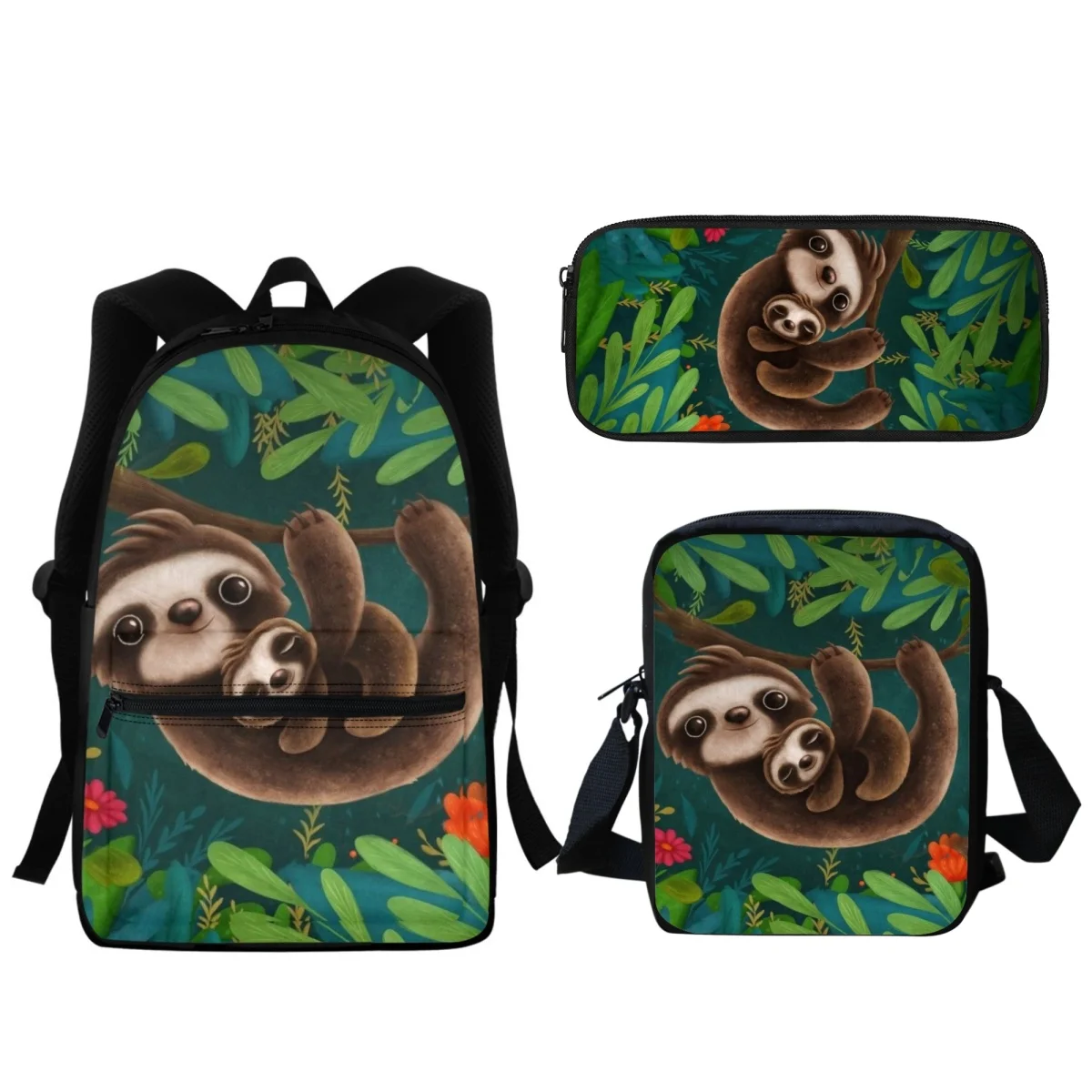 Cartoon Koala Patroon Jongens Meisjes Schooltas Basisschool Studenten Grote Capaciteit Rits Rugzak Hoge Kwaliteit Lunchtas 2023