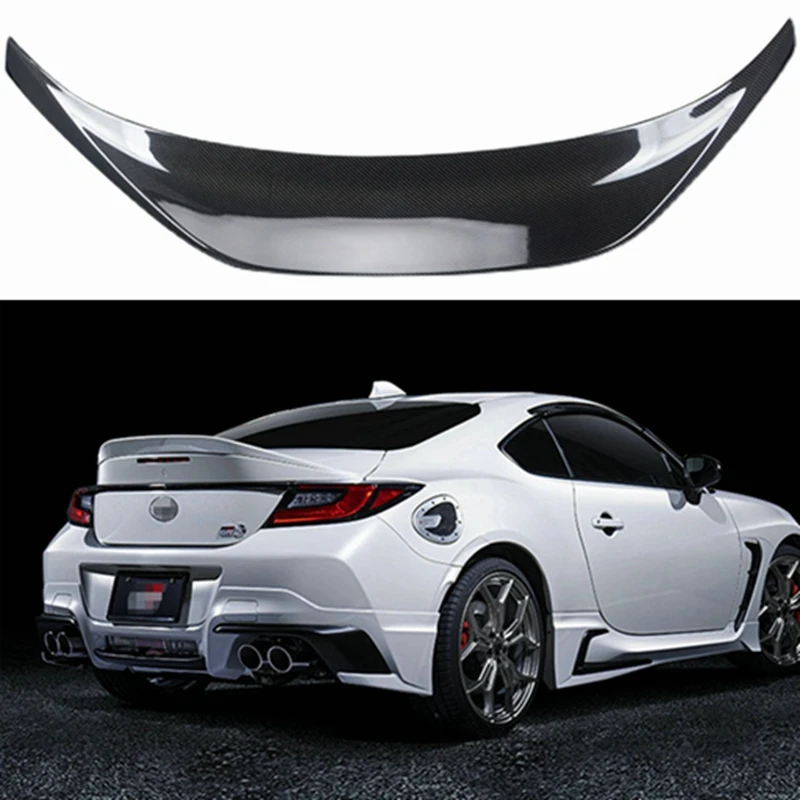 For TOYOTA ZA86 GR86 For Subaru BRZ 2022 2023 2024 High Quality Real Carbon Fiber / FRP Spoiler REAR WING TRUNK LIP SPOILERS