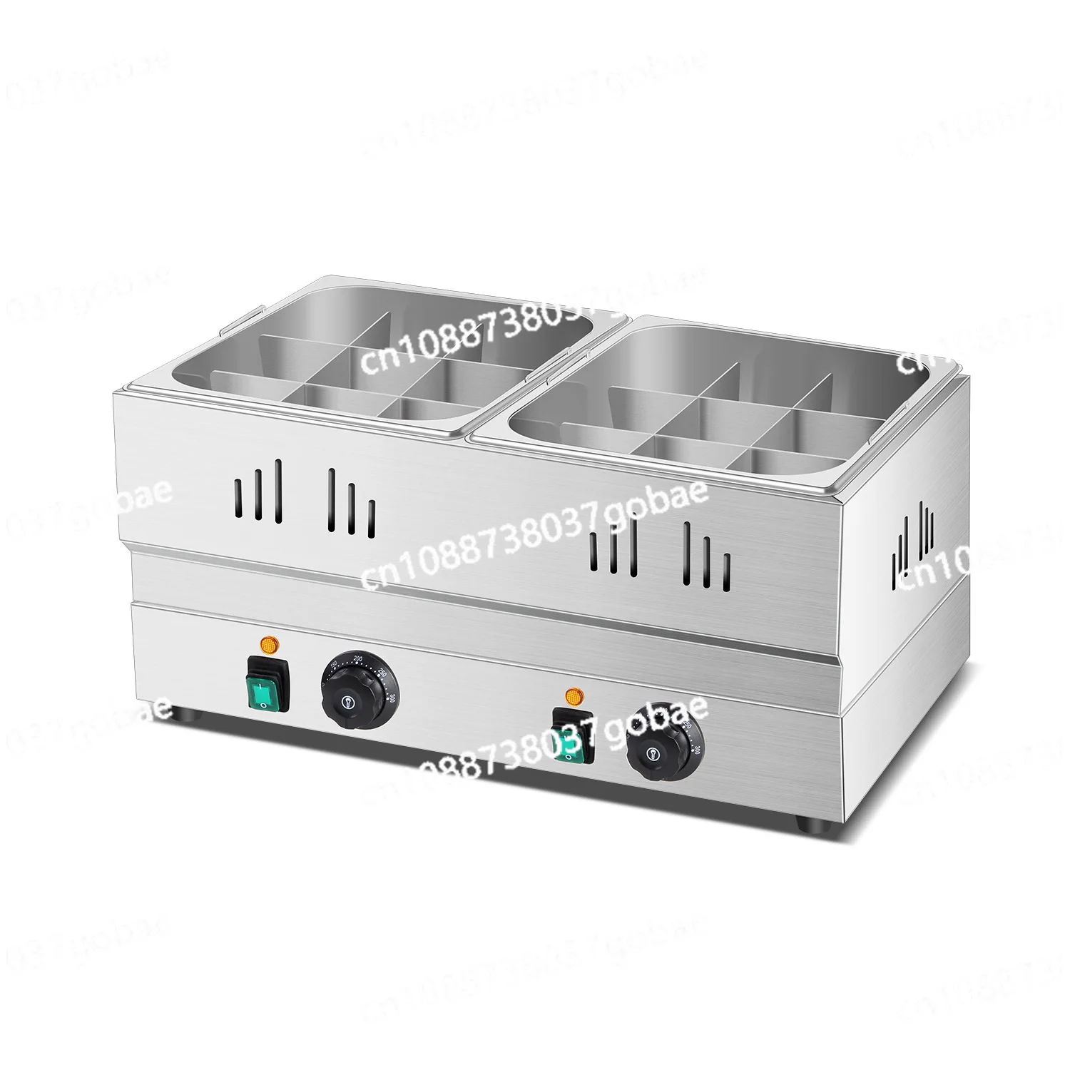 Oden Cooking Machine Commercial Electric Heating Oden Cooking Skewers Fragrant Pot Malatang Snack Equipment Pot