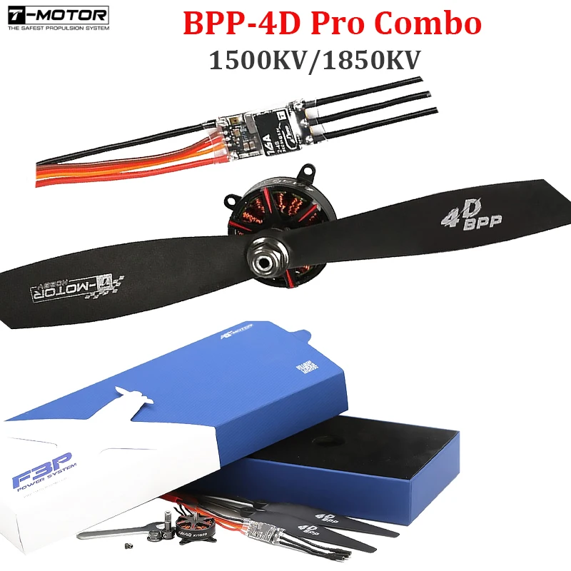 T-Motor BPP-4D pro Combo (silnik bezszczotkowy Am40 Poff3p 16A ESC jett8542 prop) do sztywnego drona skrzydłowego