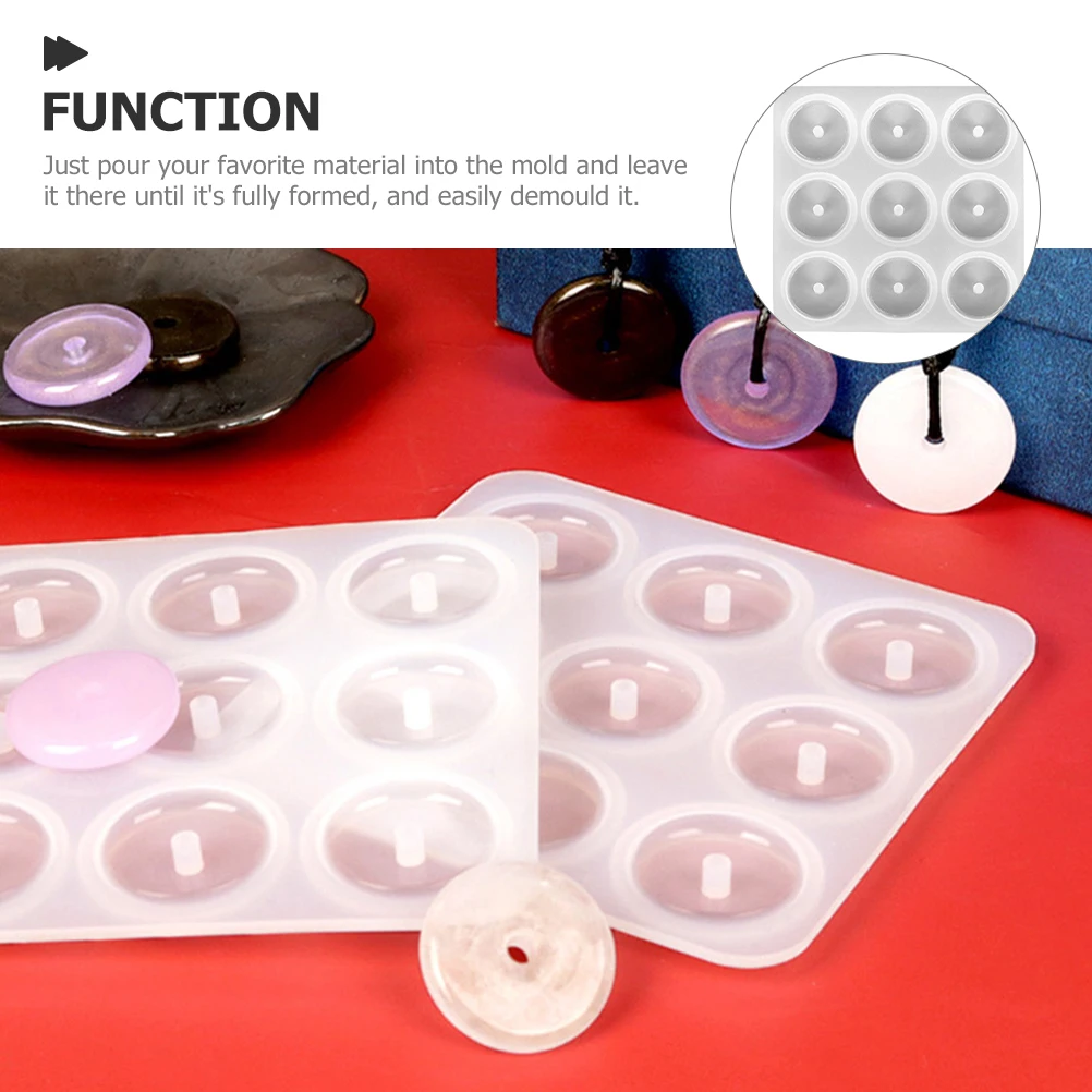 

Силиконовое ожерелье, кулон, сделай сам, эпоксидное литье, многоразовый гибкий шарм, декор, инструмент для рукоделия, форма для изготовления, принадлежности для рукоделия