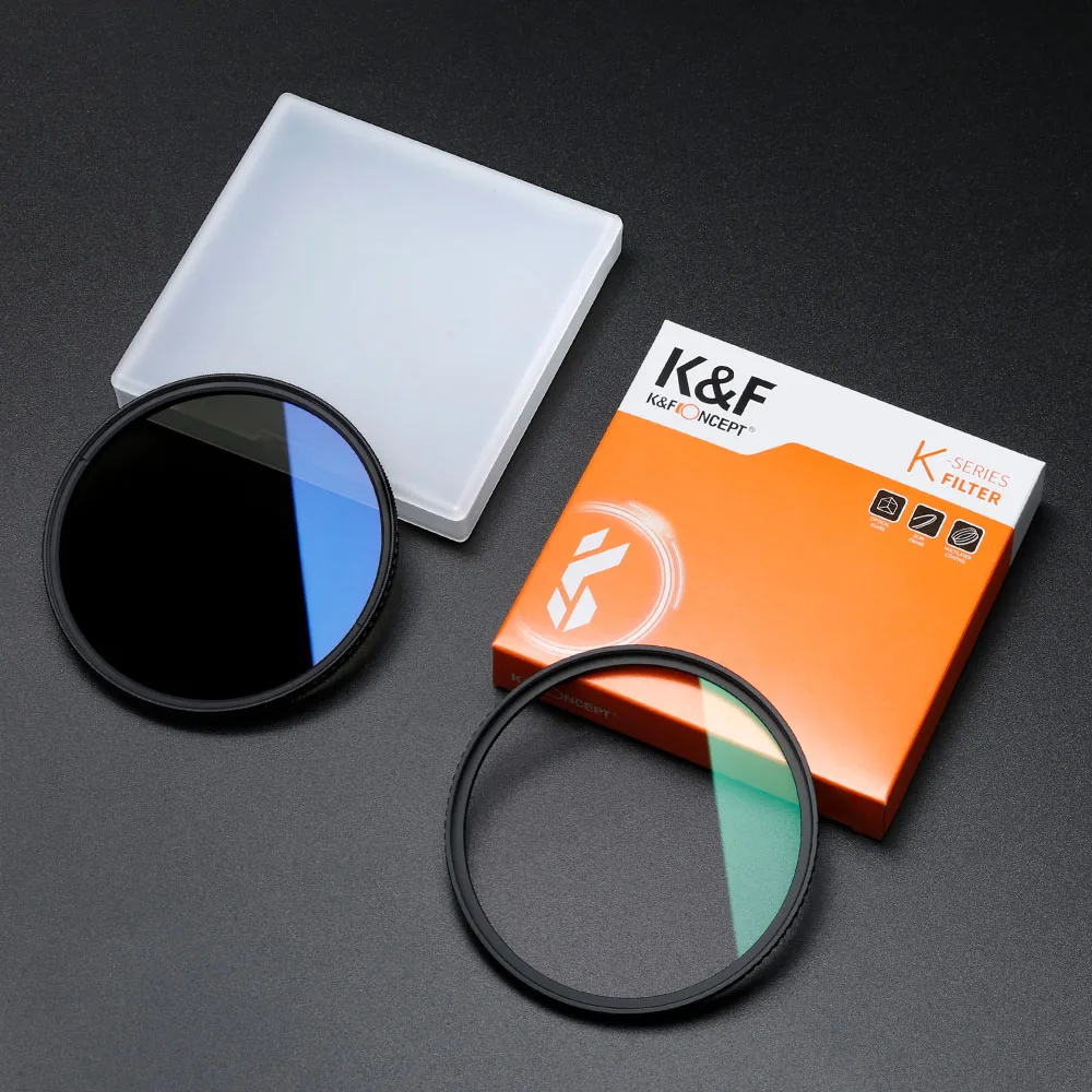 K&F Concept MC UV CPL Lens Filter Kit 18 Multi Layer Coatings Circular Polarizer Filter MCUV Protection Filters Set for Camera