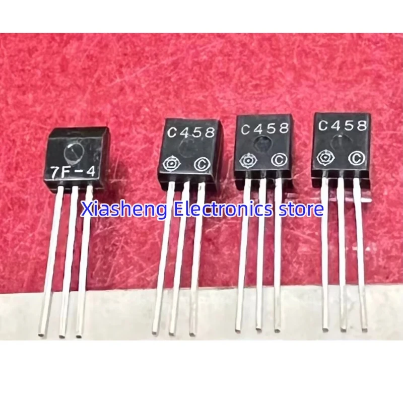 

New Original 10Pcs 2SC458 C458 TO-92L NPN Transistor In Stock