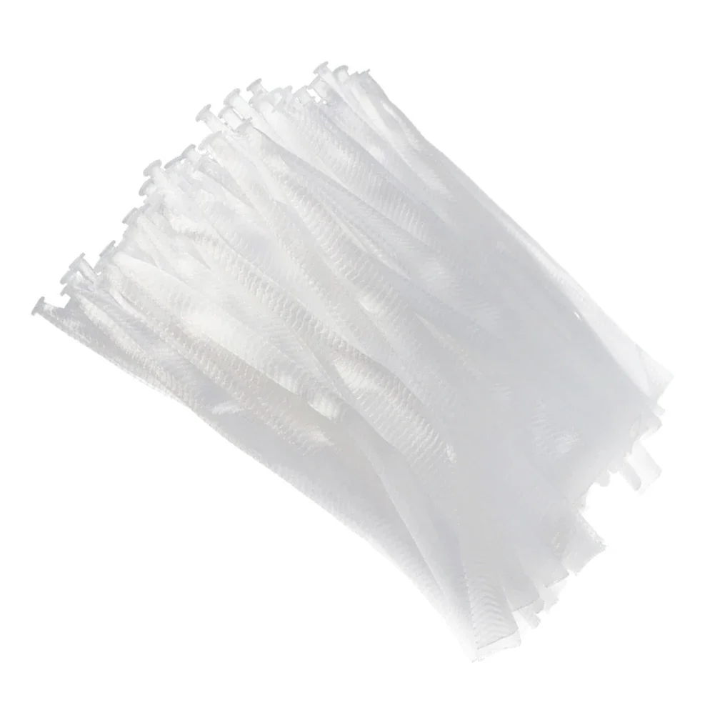 100PCS Disposable Kitchen Sink Drain Filter Bags Fine Mesh PE Strainer For Bathroom Floor Drain Clog Prevention