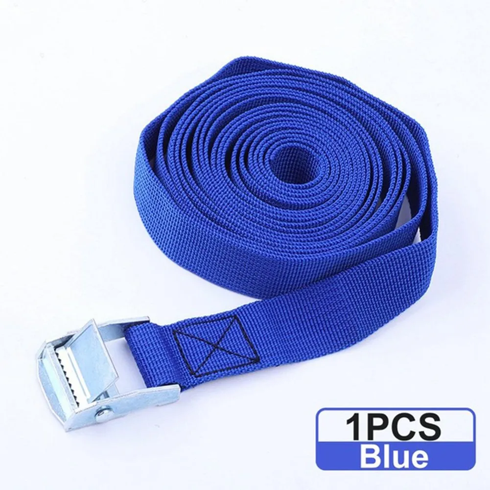 Heavy Duty 2M Lashing Strap with Quick Release Buckle for Long Lasting Cargo Transportation and Baggage Safety