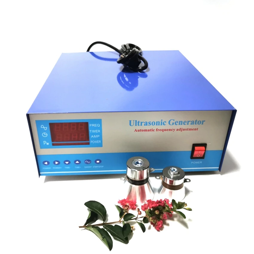 2000w Power And Frequency Adjustment Ultrasonic Generator For Cleaning Of Natural Rubber Stoppers