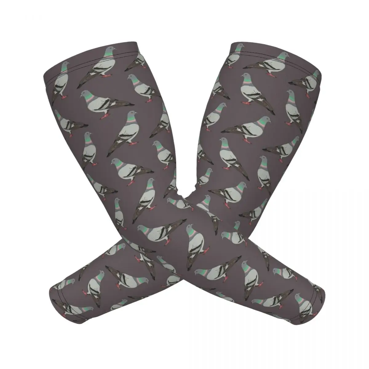 

Pigeon Walk 2020 Grey Arm Sleeves Men Women Sun UV Protection Tattoo Cover Up Sports Cooling Cycling