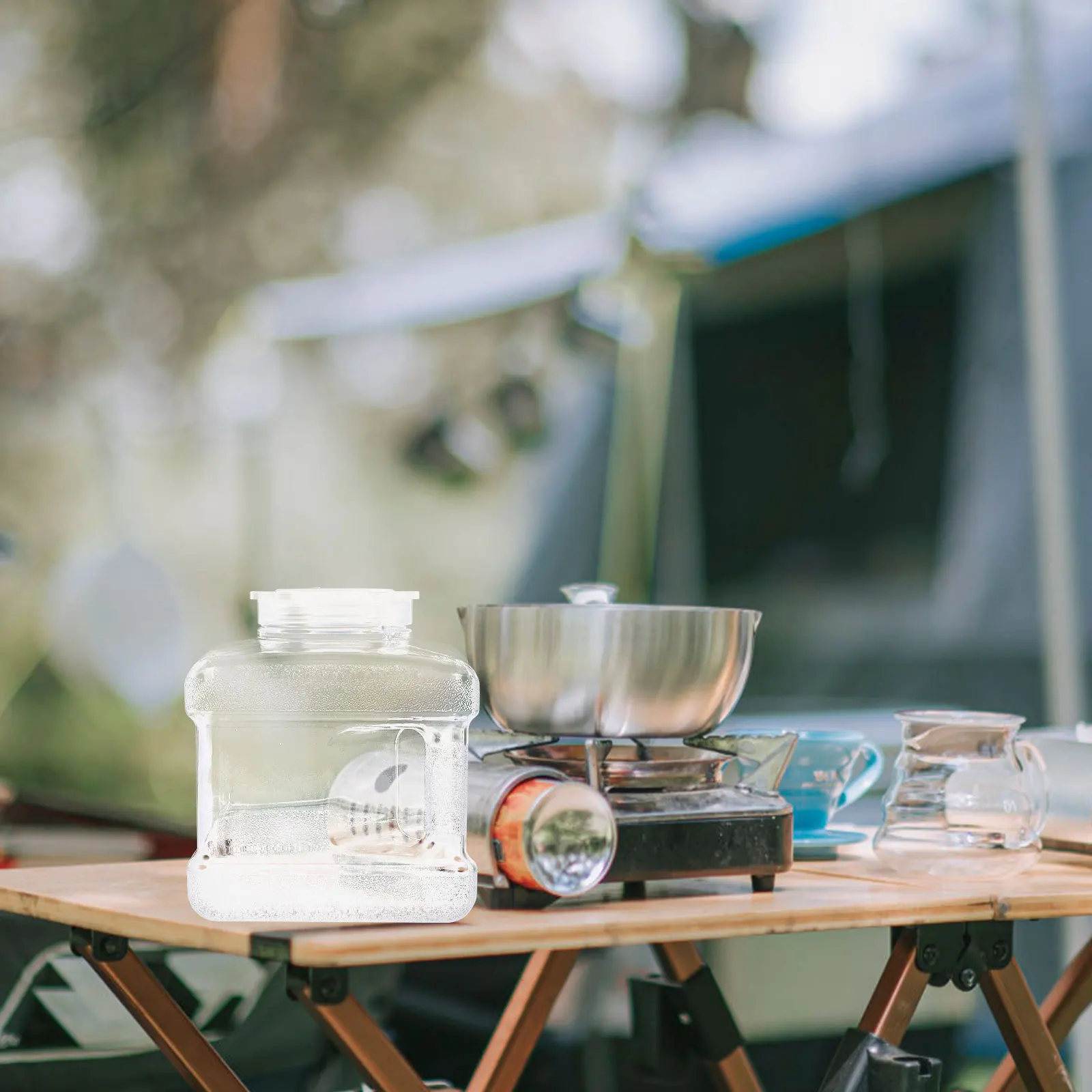 

Water Storage Bucket Large Capacity Portable Camping Water Container Thick Reusable Outdoor Tank For Car Home Office Hiking