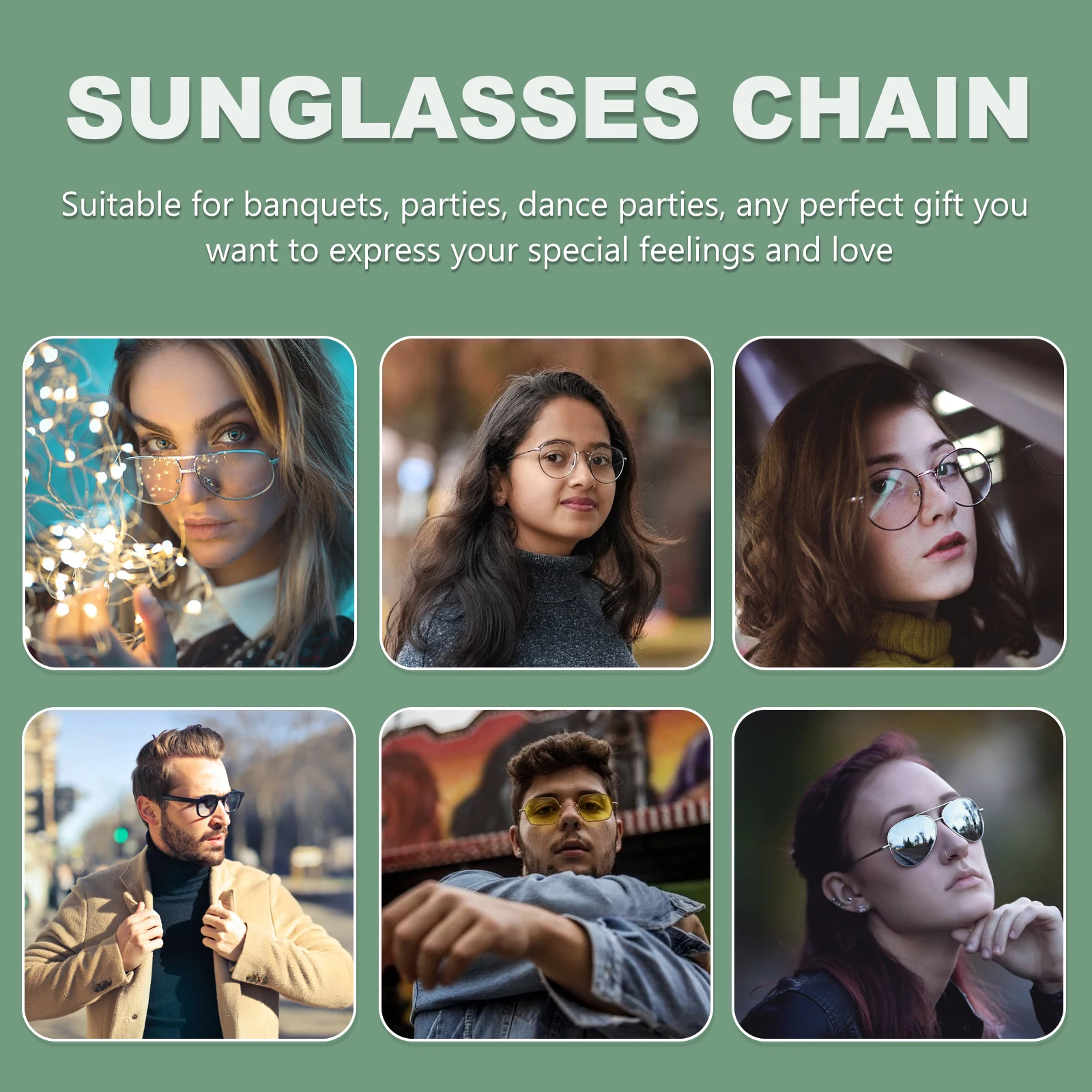 

2Pcs Pearl Glasses Lanyard Hanging Chains Beaded Eyeglasses White Ropes Elder Stylish Adjustable Necklace Jewelry For Glasses