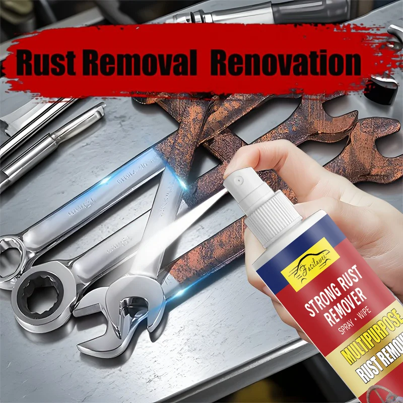 Universal Metal Rust Removal Renovation - Metal Polishing Spray, Strong Rust Removal Spray, Quick Rust Dissolution Agent Convert
