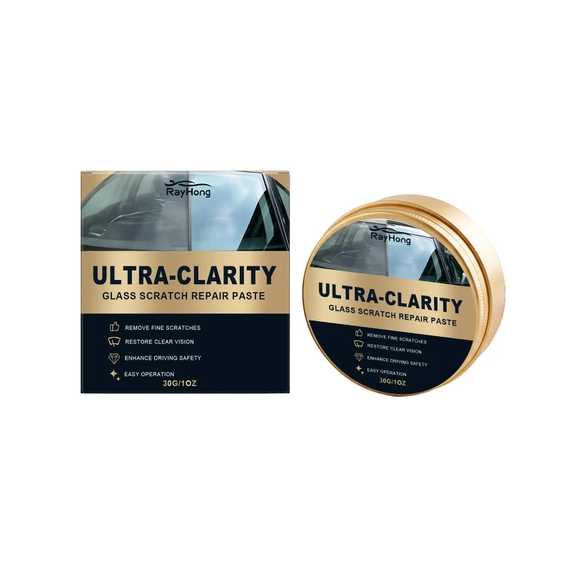547B Automotive Glass Paste for Windshield Touch-Up and Fine Scratch Care
