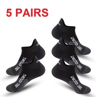5 Pairs Short Socks High Quality Men Ankle Sports Socks Athletic Fitness Running Breathable Spring Summer Mesh Casual Short Sock
