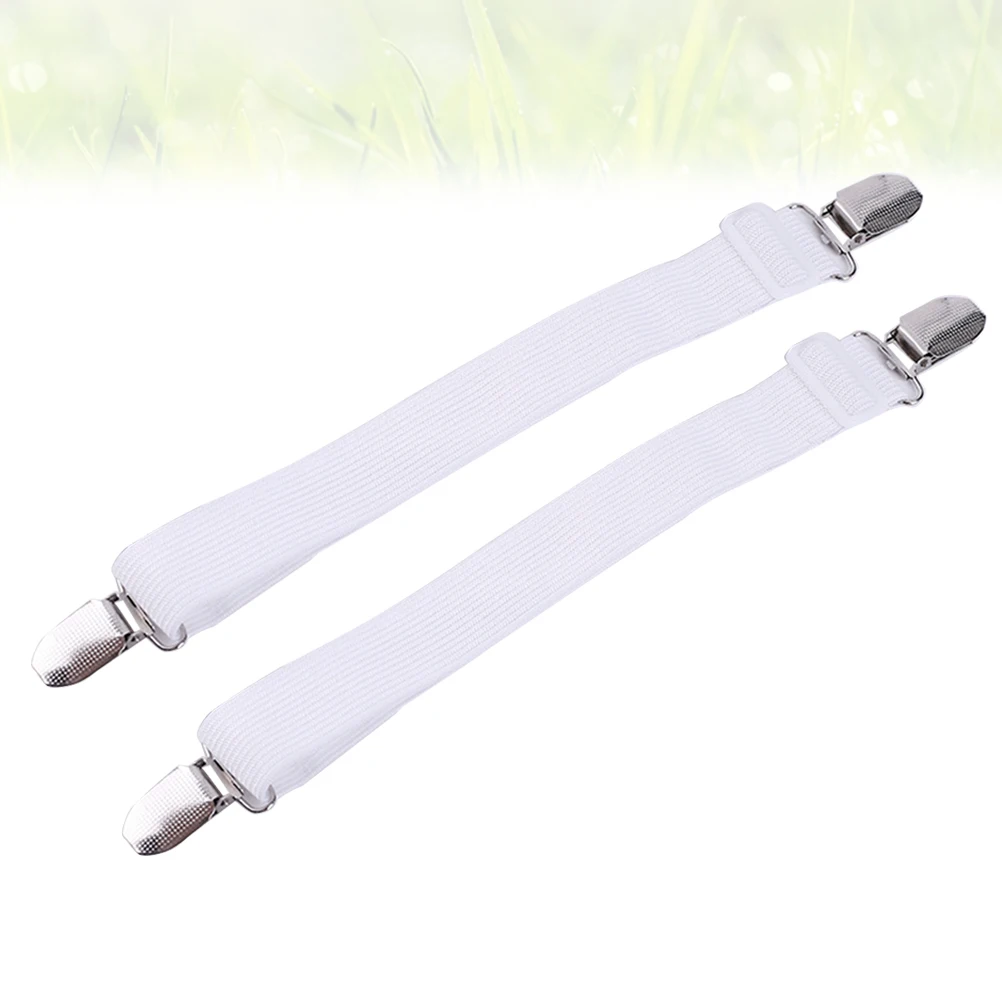 4pcs Bed Sheet Gripper Clips 35Cm-100Cm Adjustable Elastic Fasteners Heavy Duty Mattress Cover Holders For Bed Sheets Window