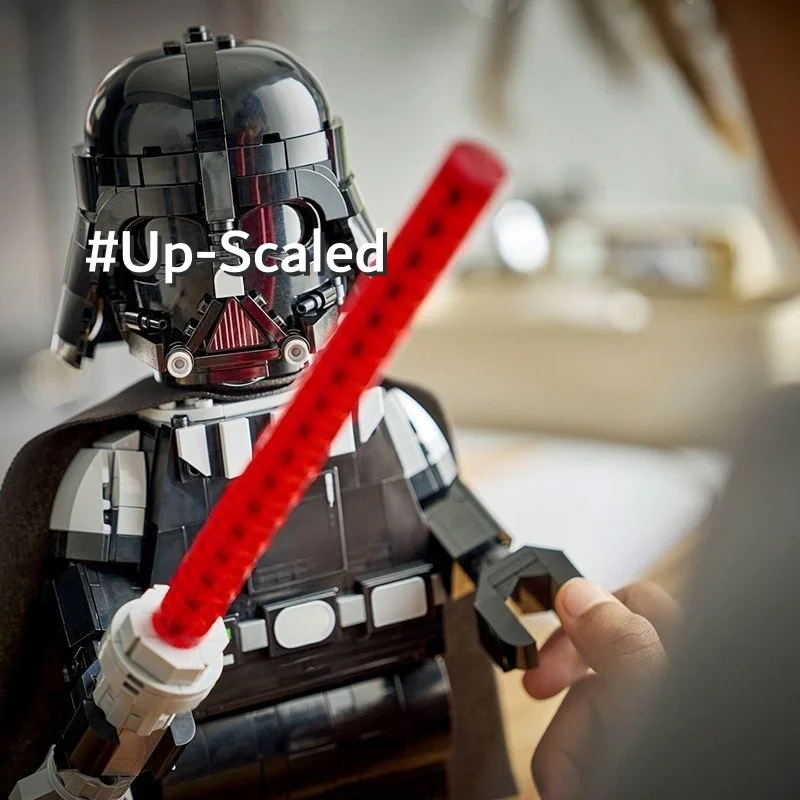 Wohndekor 1028-teilige Minifigur Darth Vader Schwarze Bewegliche Puppe Baustein-Modell Bausatz Spielzeug Geschenke für Sammler – Detail 1