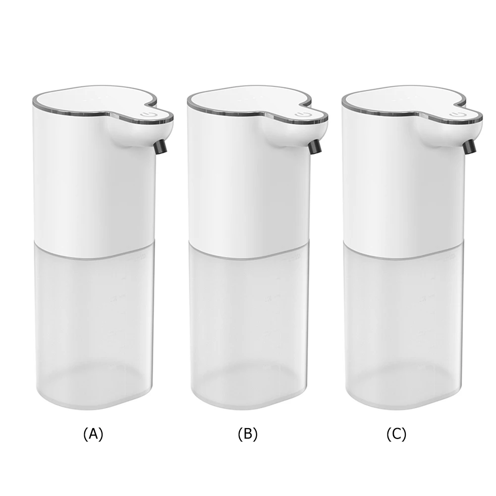 400ml Liqiud Soap Dispenser Wall Mounted Touchless Hand Soap Dispenser Infrared Sensor 4 Levels Adjustable for Bathroom Kitchen