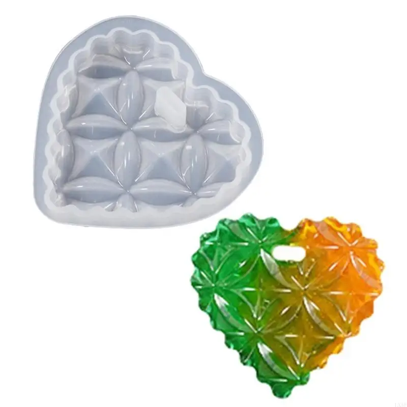  Keychain Silicone Molds Keychain Charms Mold Pattern Resin Epoxy Casting Mold