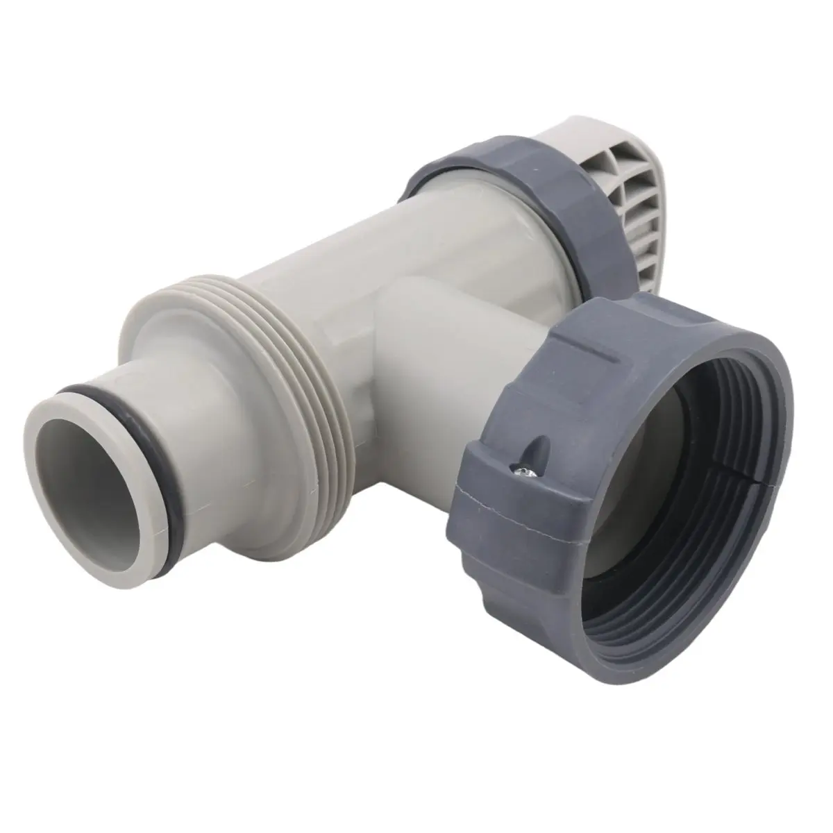T22C Plunger Valve Compatible for Intex Pool Parts, On/Off Plunger Valve Replacement Parts for Above Ground Pool Filter Pump