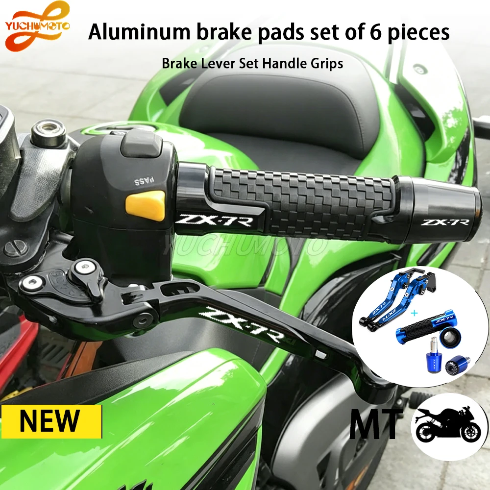 Motorcycle Accessories For Kawasaki ZX7R ZX7RR Ninja ZX-7R ZX-7RR 1989 1990 1991 1992-2003 Guard Levers Set Adjustable Grips Kit