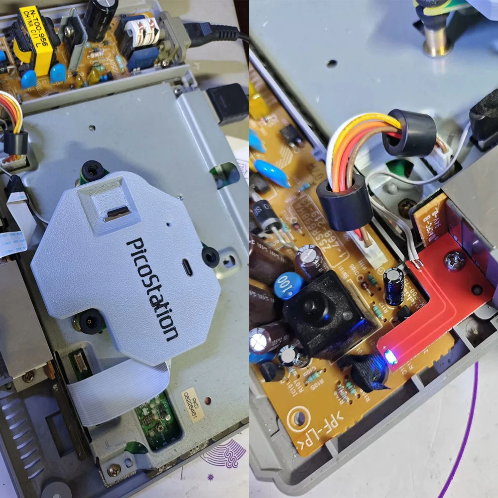 PU-18 PicoStation PS1 ODE Kit Latest RC3 Design For Disc Free TF