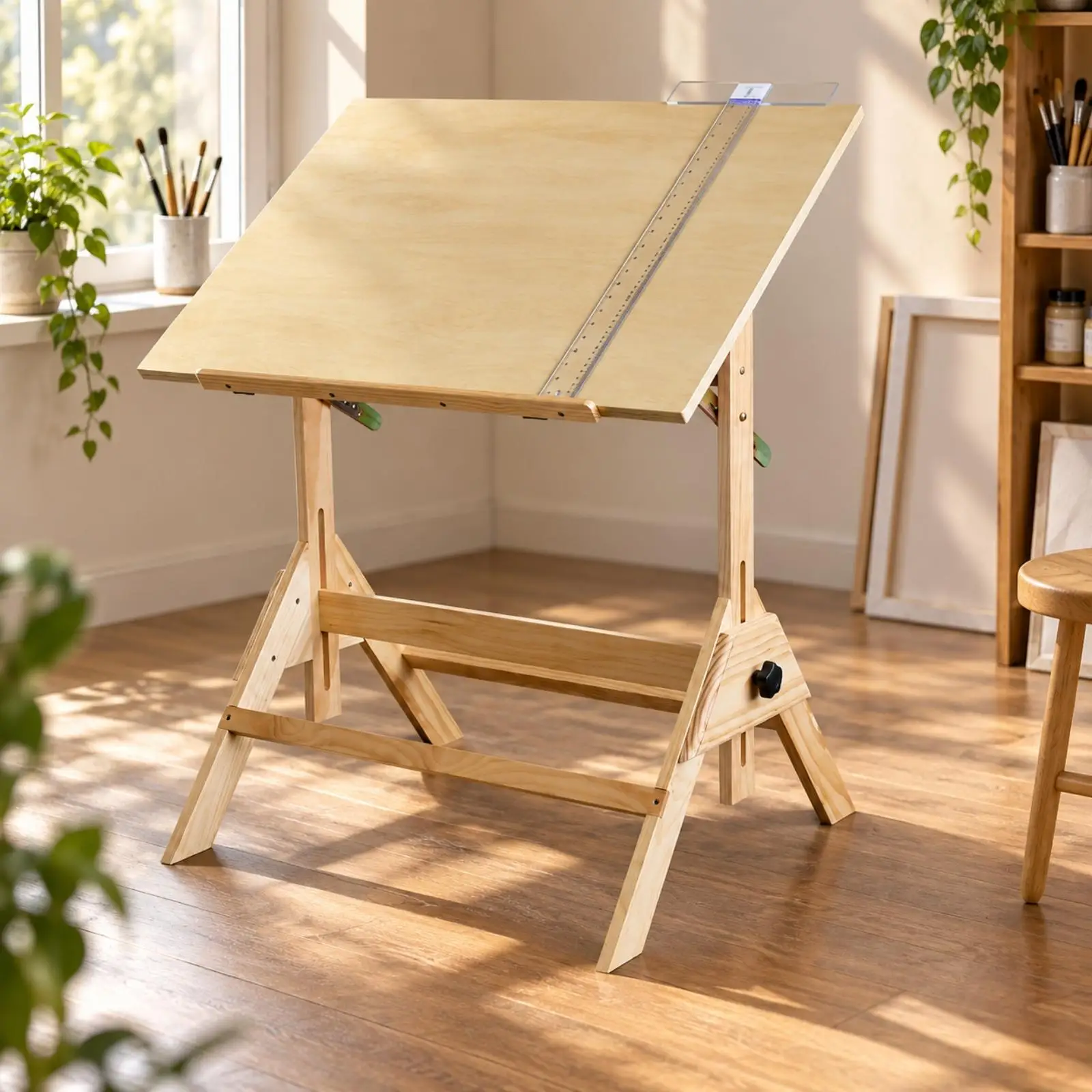 Holz-Zeichentisch mit Neigbare – Tables Bewertung und Preis