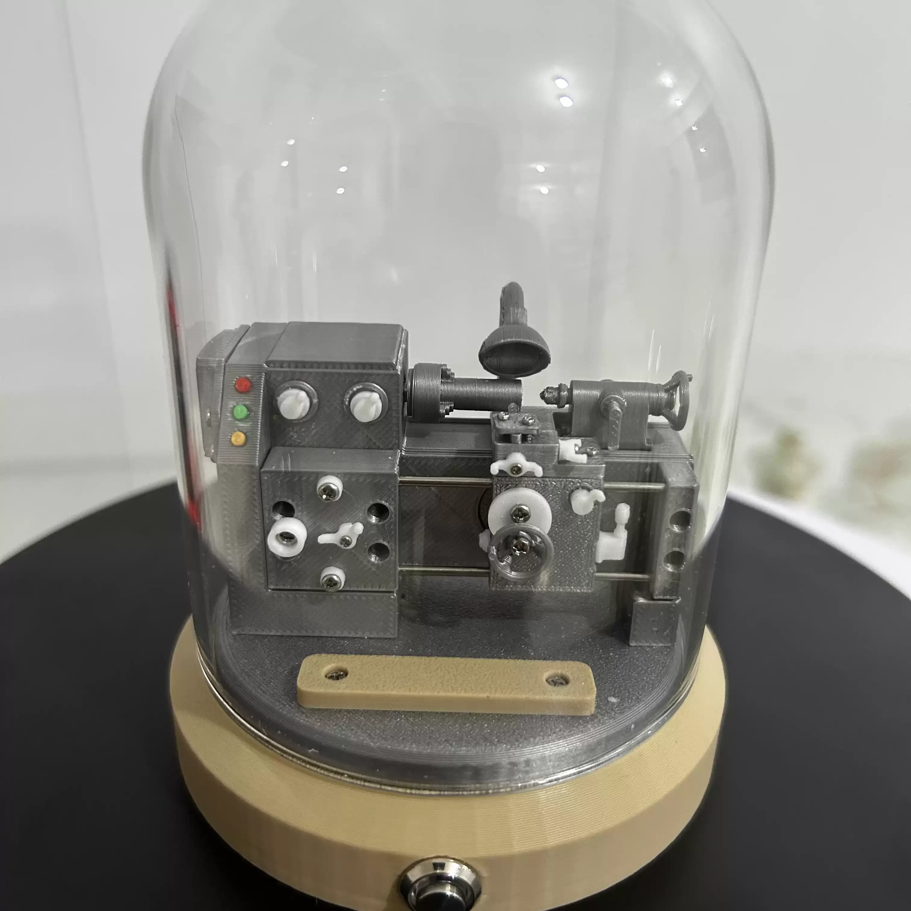 3D Printed Dynamic Mechanical Model Milling Lathe Punch Injection Molding Pump Machine Custom Business Gift