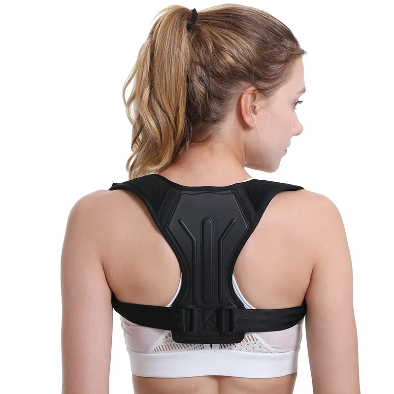 S/M/L Back Shoulder Support Belt Clavicle Spine Brace Prevent Slouching Breathable Back Straightener Adult Kid Posture Corrector