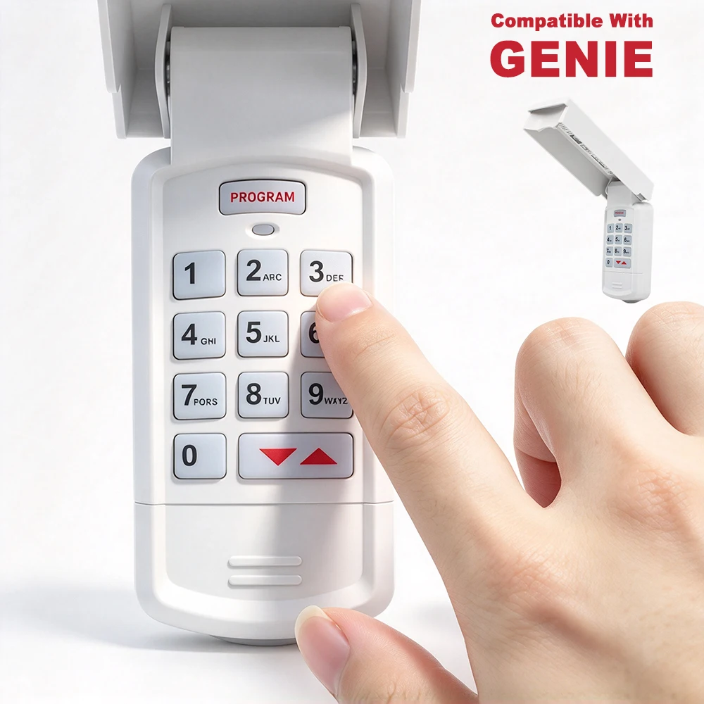 Wireless Keypad for Genie Intellicode Garage Door, Compatible with G3T-R G1T-BX GITR-3 GIT-1 ACSCTG Type