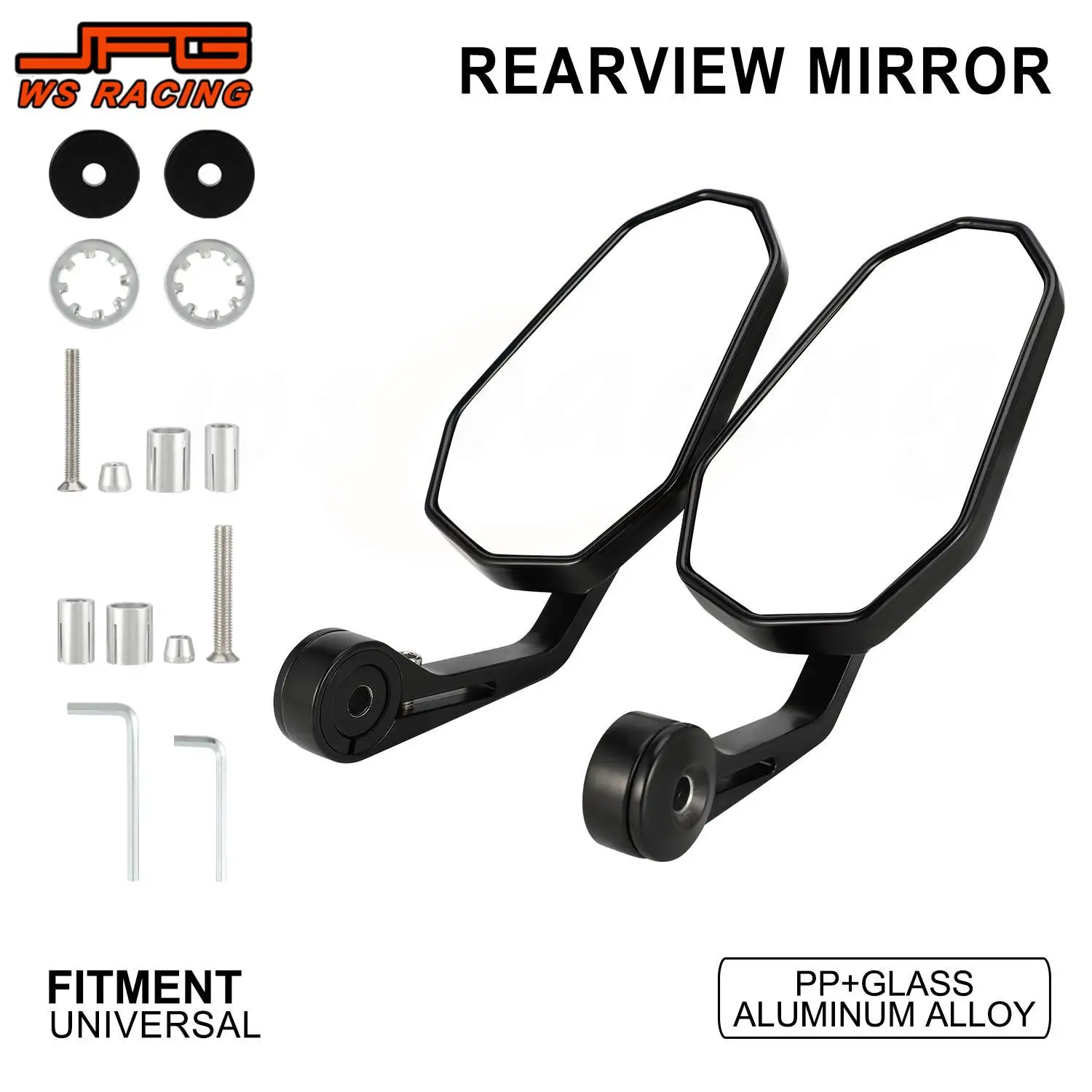 

Rearview Mirror Motorcycle Accessories Handlebar Rear View Side Mirrors Universal For KTM HONDA SURRON Dirt Pit Electric Bike