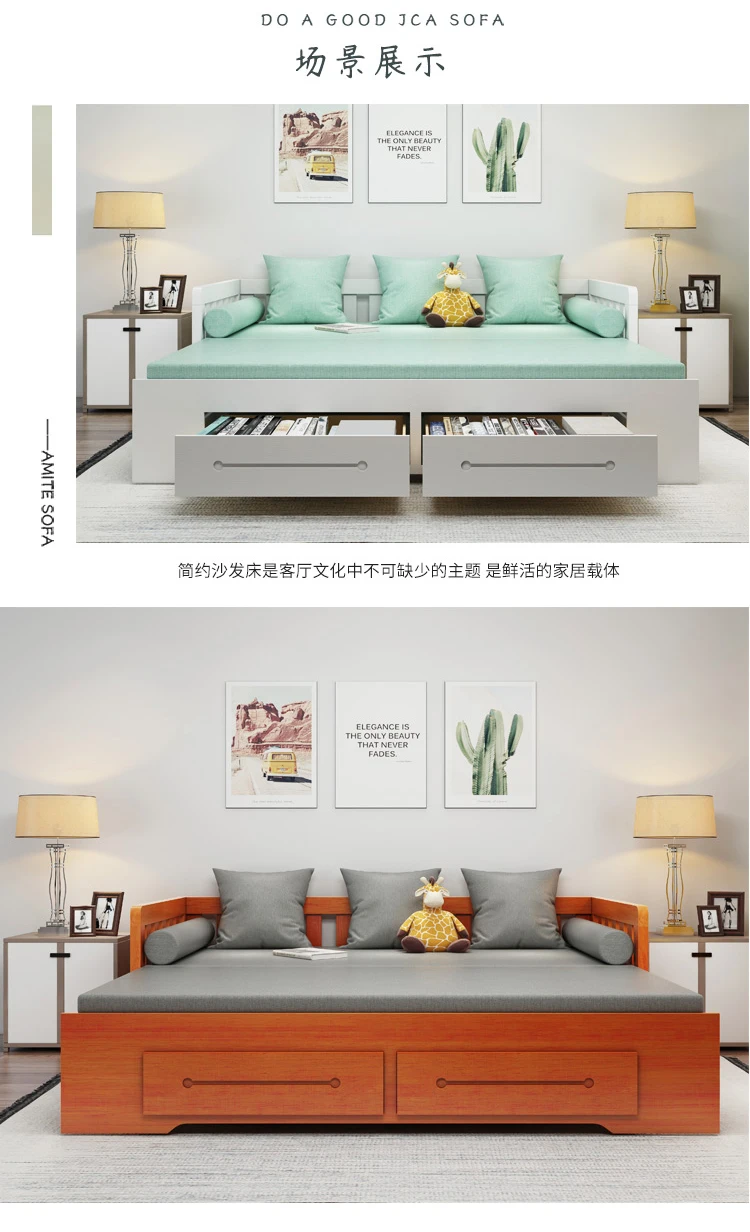 غرفة معيشة صغيرة، دراسة فردية مزدوجة متعددة الوظائف، تخزين للجلوس والاستلقاء #4