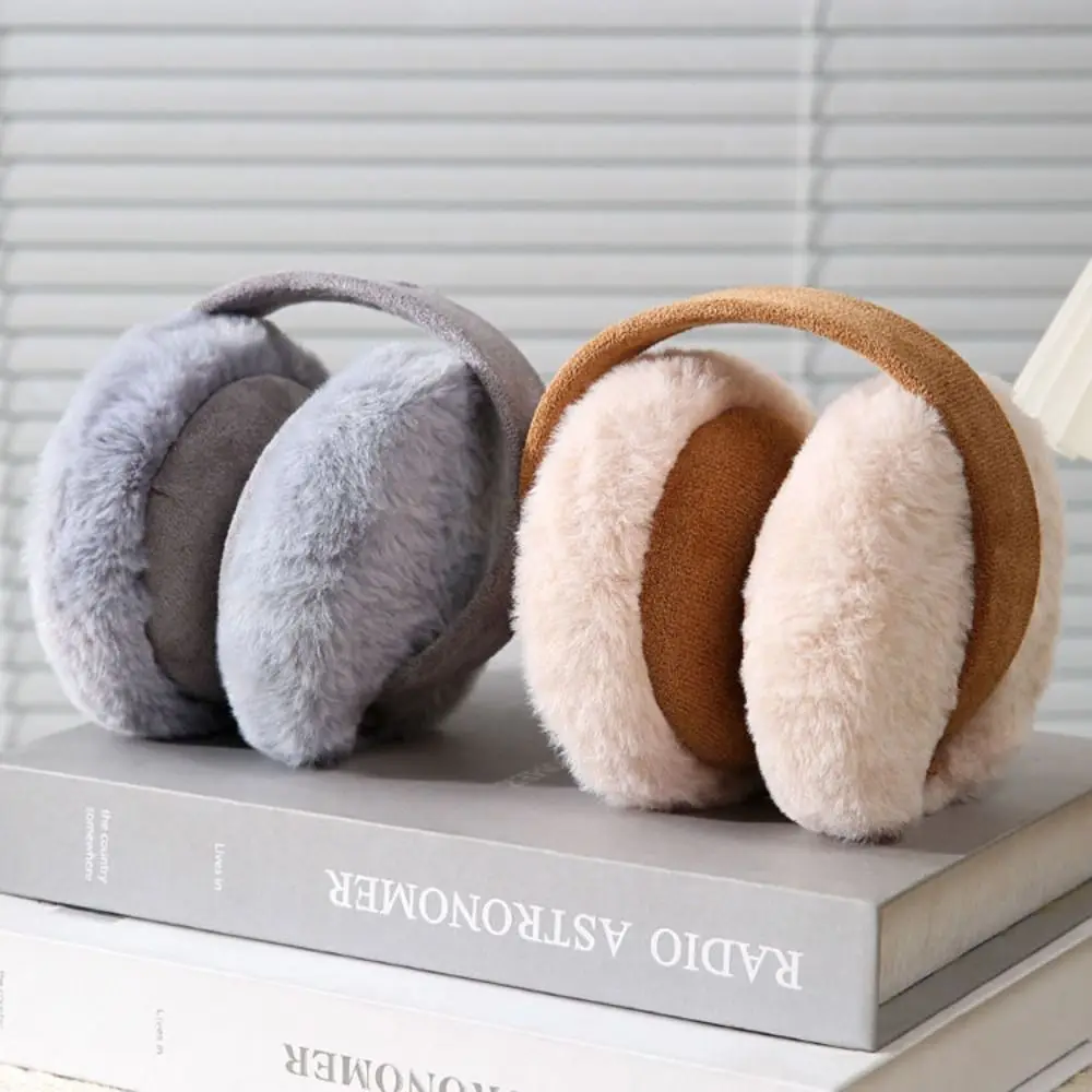 

Новые теплые плюшевые теплые уши, ветрозащитные складные зимние наушники, утолщенные женские наушники с защитой от холода