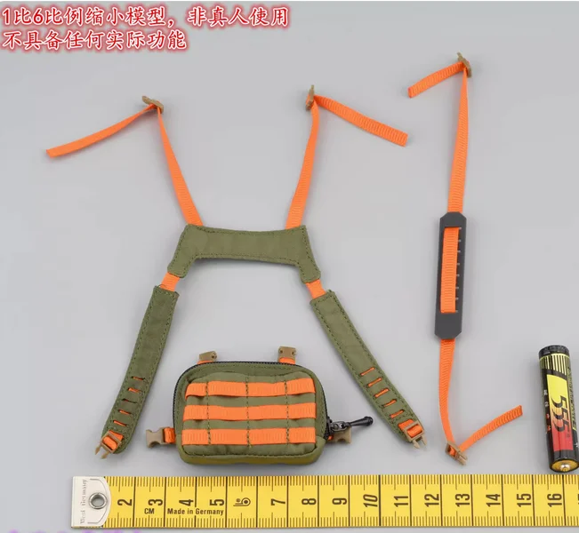 i-bag 1/6 i-b05 C Mil-Tec Soldier Molle Chesting Hanging Bag C Model for 12''