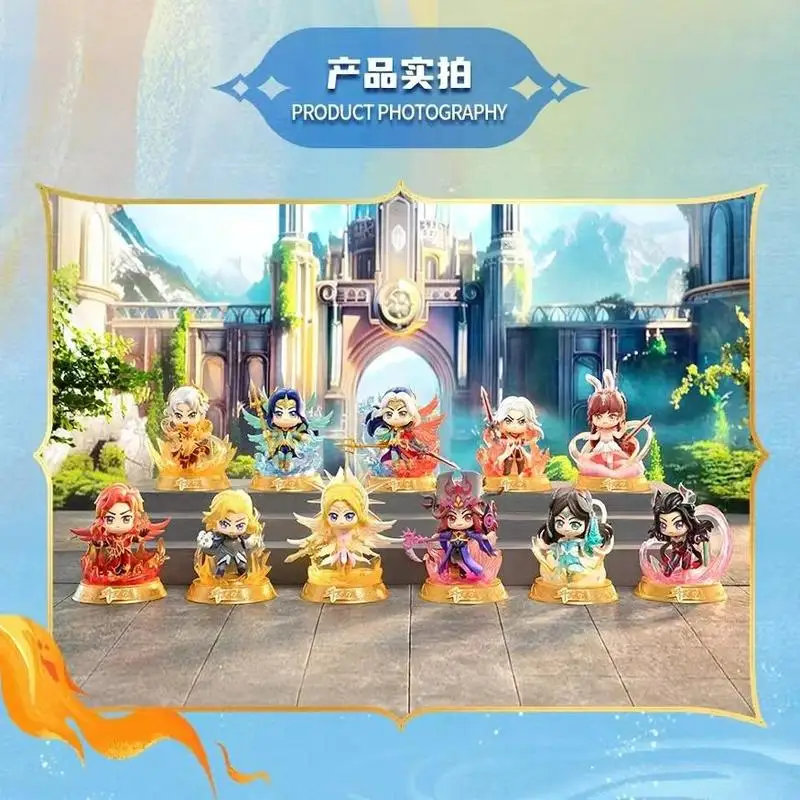 

Подлинная глухая коробка Douluo Continent Becomes a Divine Chapter Animated Version Tang San Xiao Wu Handmade Shrek Seven Monsters