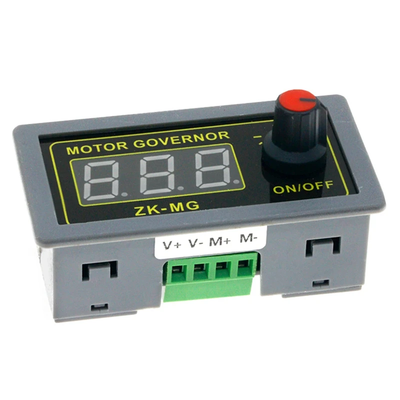 

ABHI-DC5V-30V 12V 24V 5A DC Motor Controller PWM Adjustable Speed Digital Display Encoder Duty Ratio Frequency ZK-MG