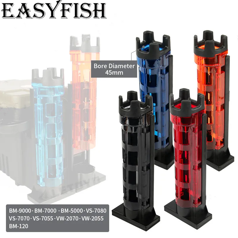 

Easyfish Fishing Box Rod Stand Fishing Box Rod Barrel Holder Fishing Box Pole Accessories Suit For Opass Meiho Versus Daiwa