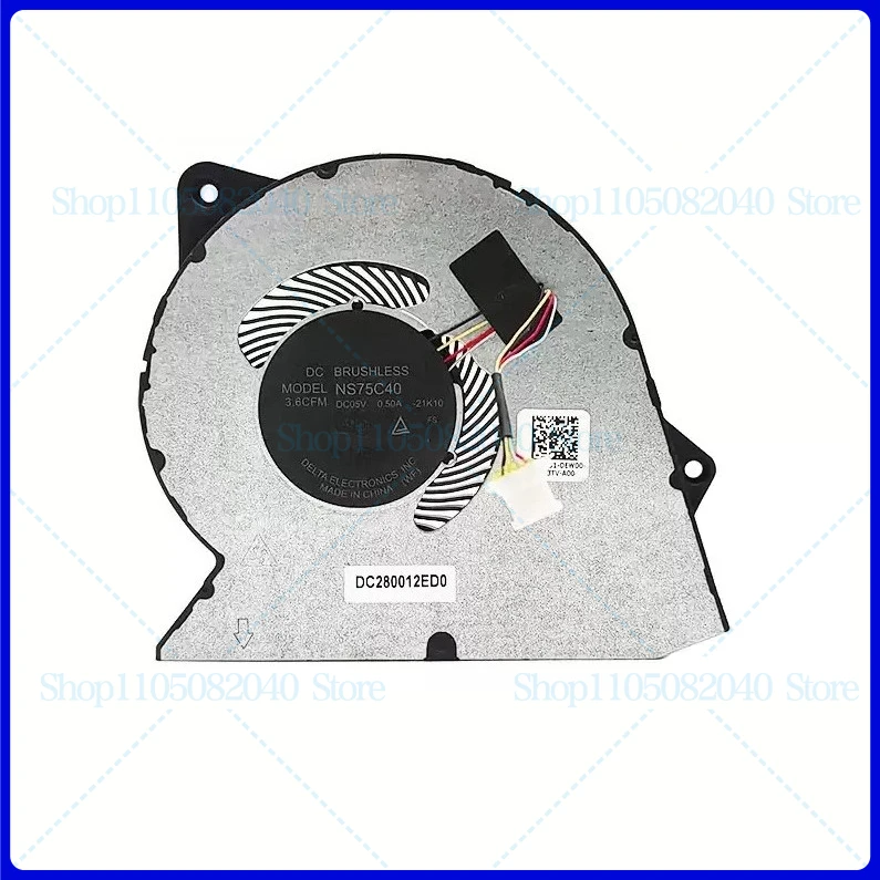 New Laptop CPU Cooling Fan Cooler Radiator for Dell Vostro 3420 3250 3510 for Inspiron 3511 3515 NS75C40 -21K10 0RFF51 RFF51